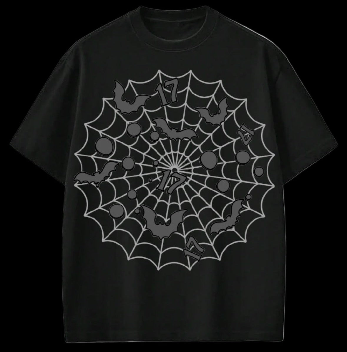 Spider-Web Black T-shirt